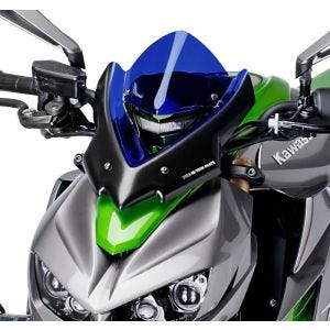 Pare-brise compatible avec Kawasaki Z1000 14-20 bleu Puig NG Sport