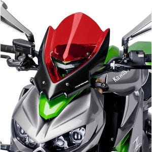 Pare-brise compatible avec Kawasaki Z 1000 14-20 rouge Puig NG Touring