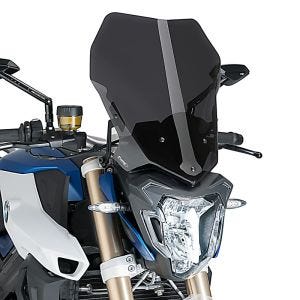 Nakedbike-Scheibe passend für BMW F 800 R 15-19 dunkel getönt Windschild Puig New Generation Touring 8187F