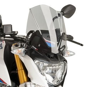 Pare-brise compatible avec BMW G 310 R 16-24 fumé clair Puig NG Sport