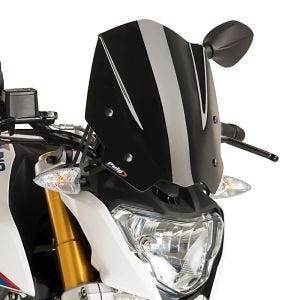 Pare-brise compatible avec BMW G 310 R 16-24 noir Puig NG Sport