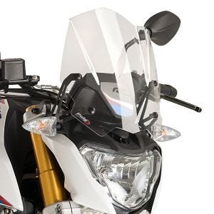 Nakedbike-Scheibe passend für BMW G 310 R 16-24 klar Windschild Puig New Generation Sport 8920W