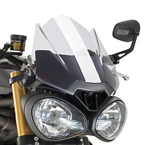 Pare-brise compatible avec Triumph Street Triple / R / RS 17-19 clair Puig NG Sport 8929W