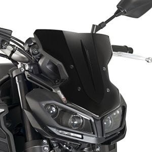 Pare-brise compatible avec Yamaha MT-09 17-20 noir Puig NG Sport