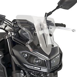 Pare-brise compatible avec Yamaha MT-09 17-20 clair Puig NG Sport