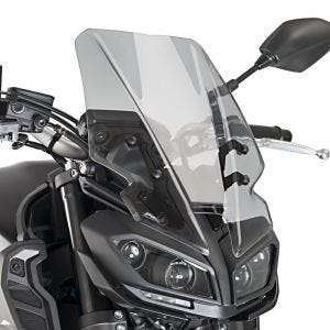Nakedbike-Scheibe passend für Yamaha MT-09 17-20 rauchgrau Windschild Puig New Generation Touring 9377H