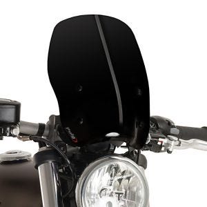 Pare-brise compatible avec Triumph Bonneville Bobber 17-24 noir Puig NG Touring