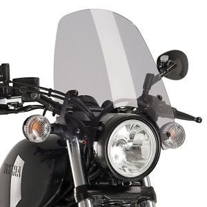 Nakedbike-Scheibe passend für Yamaha XV 950 / R / Racer 14-20 rauchgrau Windschild Puig New Generation Touring 9438H