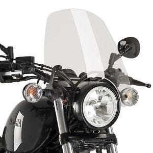 Nakedbike-Scheibe passend für Yamaha XV 950 / R / Racer 14-20 klar Windschild Puig New Generation Touring 9438W