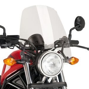 Pare-brise compatible avec Honda Rebel 500 17-24 clair Puig NG Touring