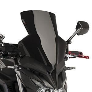 Pare-brise compatible avec Honda CB 650 F 14-18 noir Puig NG Sport