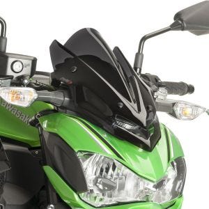 Pare-brise compatible avec Kawasaki Z 900 17-19 fumé foncé Puig NG Sport