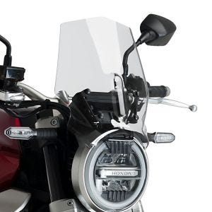 Pare-brise compatible avec Honda CB 650 R 19-24 clair Puig NG Sport