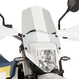 Pare-brise compatible avec Husqvarna 701 Supermoto 15-24 clair Puig NG Sport