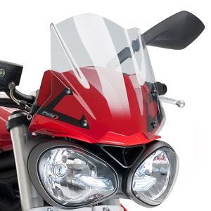 Pare-brise compatible avec Triumph Street Triple S 17-19 clair Puig NG Sport