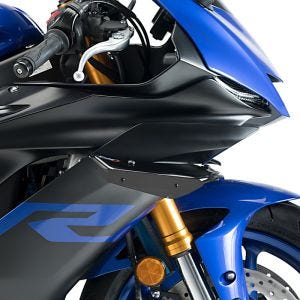 Ailerons de carenage compatible avec Yamaha YZF-R6 17-20 noir Puig Downforce Sport