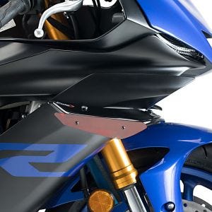 Ailerons de carenage compatible avec Yamaha YZF-R6 17-20 rouge Puig Downforce Sport