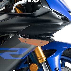 Ailerons de carenage compatible avec Yamaha YZF-R6 17-20 Orange Puig Downforce Sport