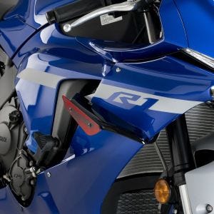 Ailerons de carenage compatible avec Yamaha YZF-R1 20-24 rouge Puig Downforce Sport