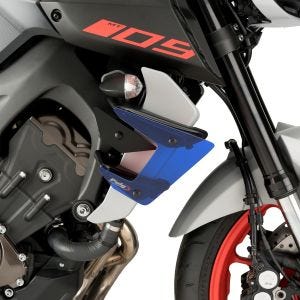 Naked-Side-Downforce-Spoiler-Set passend für Yamaha MT-09/SP 13-22 blau Puig 20380A