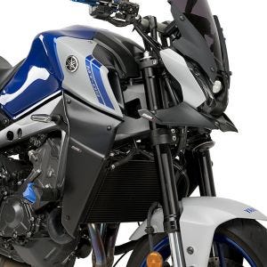 Jeu d'Ailerons Downforce Naked Lateraux compatible avec Yamaha MT-09/SP 13-22 noir Puig 20647N