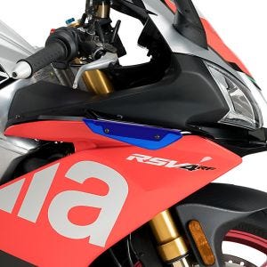 Ailerons de carenage compatible avec Aprilia RSV4 RR / RF 15-20 bleu Puig Downforce Sport