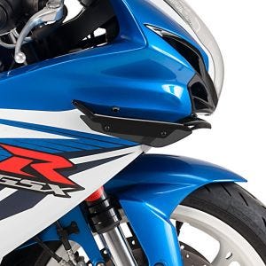 Ailerons de carenage compatible avec Suzuki GSX-R 750 / 600 11-16 noir Puig Downforce Sport