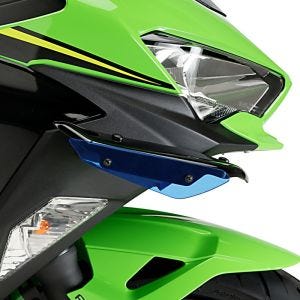 Ailerons de carenage compatible avec Kawasaki NINJA 400 18-20 bleu Puig Downforce Sport
