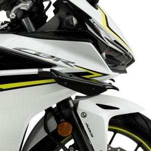 Ailerons de carenage compatible avec Honda CBR 500 R 19-23 noir Puig Downforce Sport