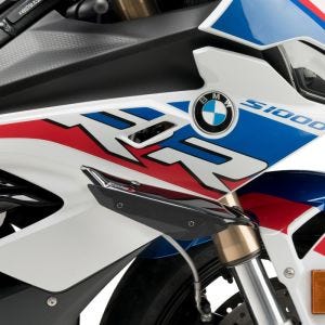 Ailerons de carenage compatible avec BMW S 1000 RR 19-22 noir Puig Downforce Sport