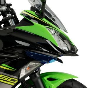 Ailerons de carenage compatible avec Kawasaki NINJA 650 17-19 bleu Puig Downforce Sport