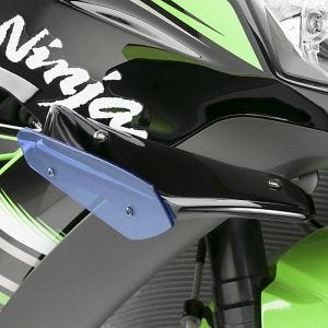 Ailerons de carenage compatible avec Kawasaki ZX-10R 11-24 bleu Puig Downforce Sport