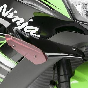 Ailerons de carenage compatible avec Kawasaki ZX-10R 11-24 rouge Puig Downforce Sport