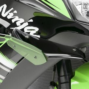 Ailerons de carenage compatible avec Kawasaki ZX-10R 11-24 vert Puig Downforce Sport