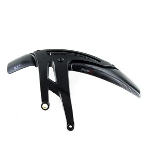 Garde boue arrière compatible avec BMW R 1200 GS / Adventure 2018 Carbon look Puig 1947c