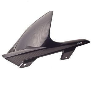 Garde boue arrière compatible avec Honda Hornet 600 07-13 Carbon look Puig 4403c
