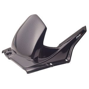 Garde boue arrière compatible avec Kawasaki ER-6F 12-16 Carbon look Puig