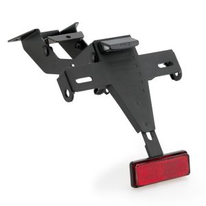 Kennzeichenhalter Nummernschildhalter mit LED passend für Aprilia RS 660 20-22 schwarz Puig 20605N