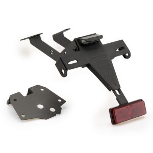 Support de plaque d'immatriculation avec éclairage LED for schwarz noir Puig 20742N