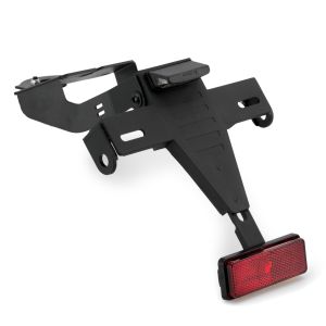 Kennzeichenhalter Nummernschildhalter mit LED passend für Yamaha MT-10 / MT-10 SP 16-23 schwarz Puig 21411N