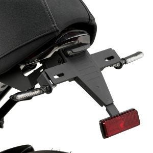 Kennzeichenhalter Nummernschildhalter mit LED passend für Yamaha XSR900 16-22 schwarz Puig 21457N