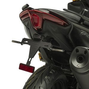 Kennzeichenhalter Nummernschildhalter mit LED passend für Yamaha TMAX 560/SX/DX/MAX TECH 21-22 schwarz Puig 3874N