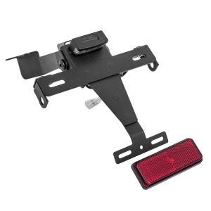 Kennzeichenhalter Nummernschildhalter mit LED passend für Yamaha MT09 13-16/TRACER 13-22 schwarz Puig 6885N