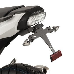 Support de plaque d'immatriculation avec éclairage LED for schwarz noir Puig 8725N
