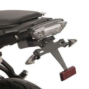 Kennzeichenhalter Nummernschildhalter mit LED passend für Yamaha MT-07 TRACER 16-20 schwarz Puig 9204N