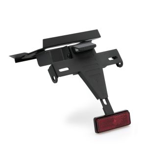 Kennzeichenhalter Nummernschildhalter mit LED passend für Honda MSX 125 13-22 schwarz Puig 9257N