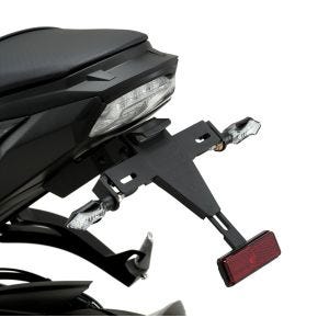 Kennzeichenhalter passend für Suzuki GSX-S 1000 15-24 Nummernschildhalter mit LED Puig 9422N schwarz