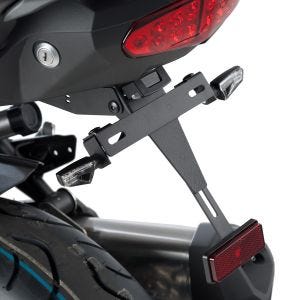 Kennzeichenhalter Nummernschildhalter mit LED passend für Kawasaki VERSYS 1000 12-22 schwarz Puig 9450N