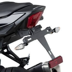 Kennzeichenhalter Nummernschildhalter mit LED passend für Suzuki GSX-R250R 17-18' schwarz Puig 9523N