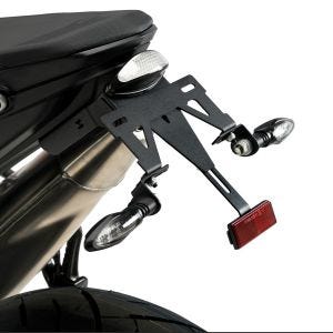 Kennzeichenhalter Nummernschildhalter mit LED passend für Ktm 790 DUKE 18-22 schwarz Puig 9683N